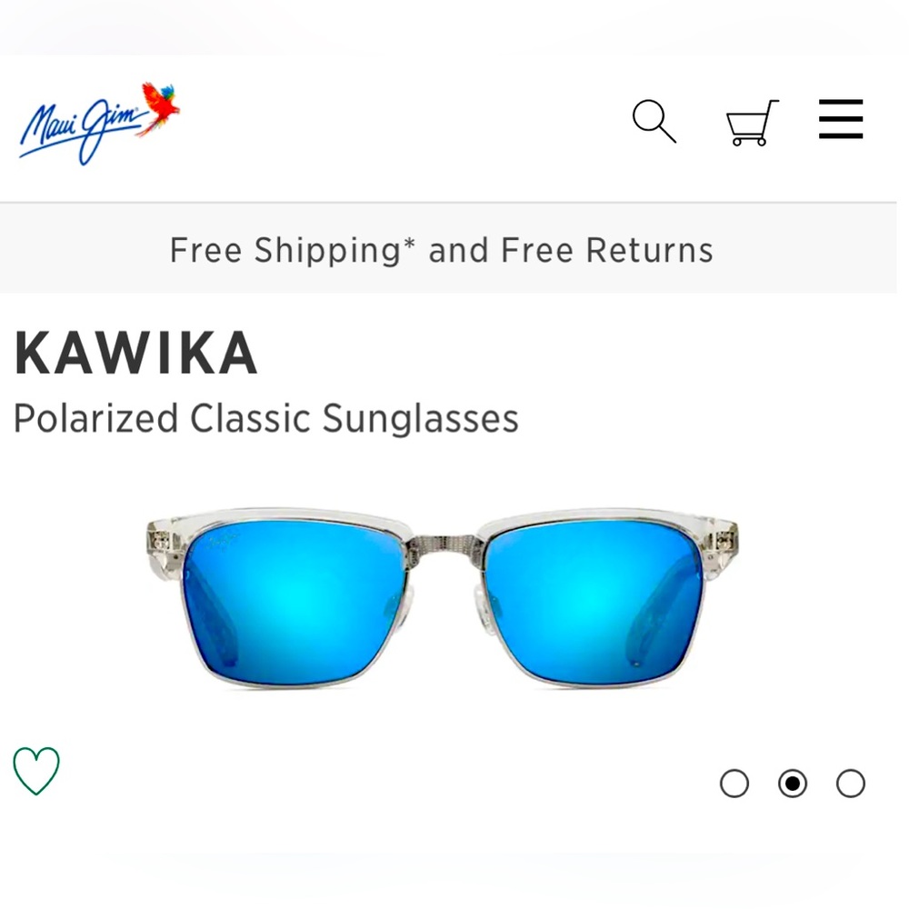 Maui Jim KAWIKA 🌴
Polarized Classic Sunglasses